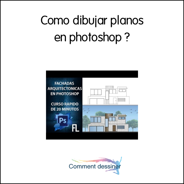 Como dibujar planos en photoshop